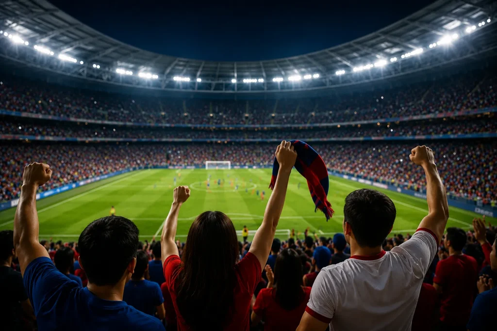 world cup ph Excitement under the bright lights